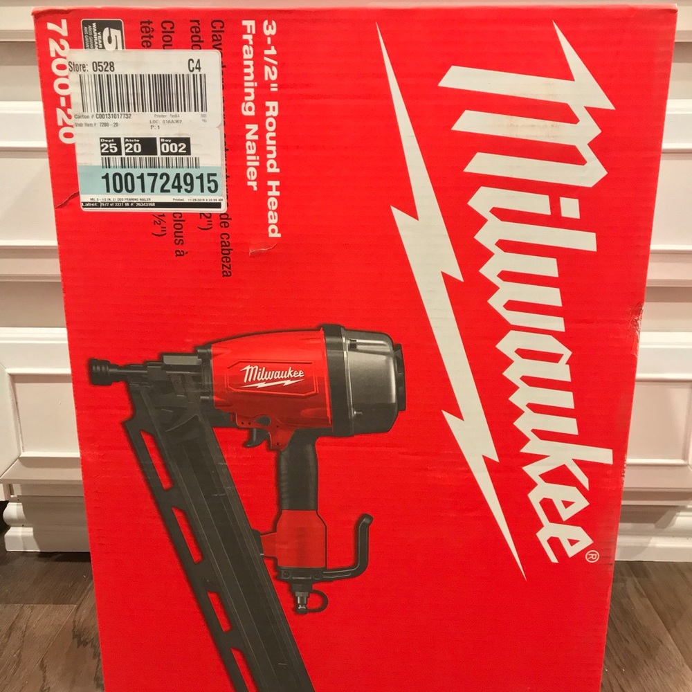 Milwaukee Framing Nailer (Nail gun)